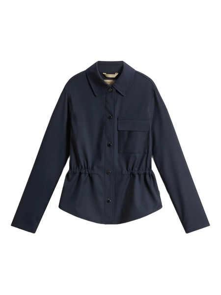  Woolrich Sobrecamisa Con Cordones - Azul 