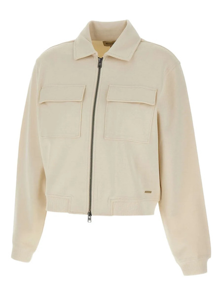  Woolrich Sudadera Con Bolsillo Con Cremallera - Neutro 