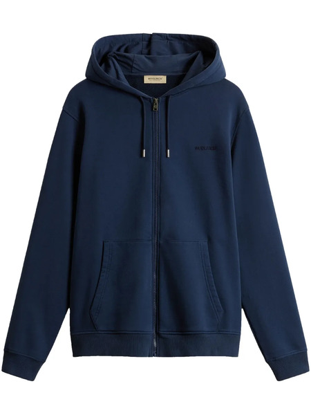  Woolrich Sudadera Con Capucha Y Cremallera - Azul 