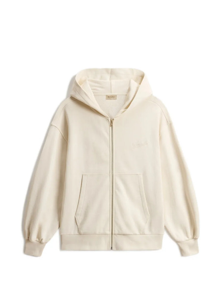  Woolrich Sudadera Con Capucha Y Cremallera - Neutro 