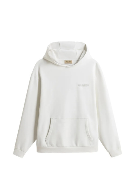  Woolrich Sudadera Con Capucha Y Logo - Blanco 