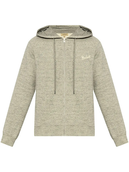  Woolrich Sudadera Con Capucha Y Logo - Gris 