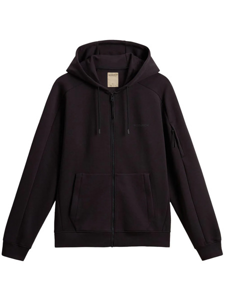  Woolrich Sudadera Con Capucha Y Logo - Negro 
