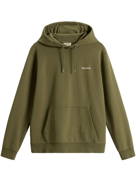  Woolrich Sudadera Con Capucha Y Logo - Verde 