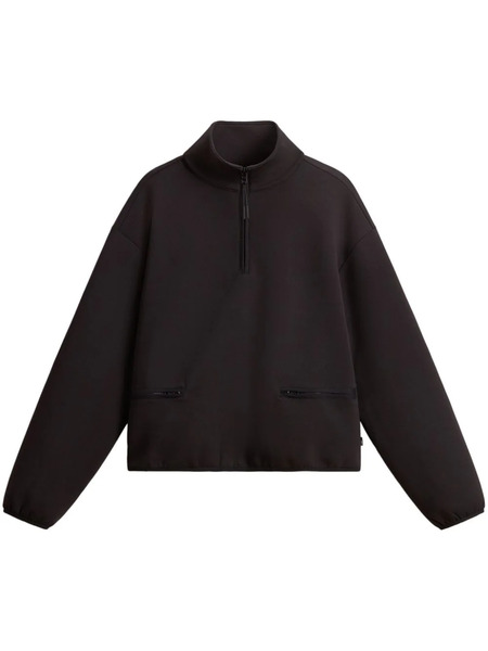  Woolrich Sudadera Con Cremallera - Negro 