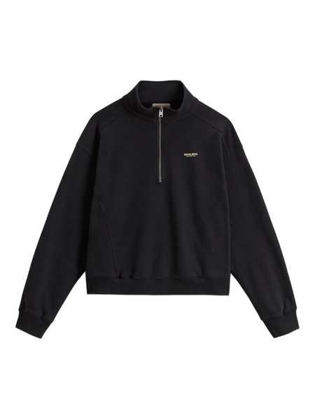  Woolrich Sudadera Con Cremallera - Negro 