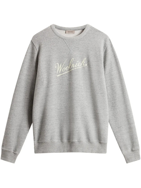  Woolrich Sudadera Con Cuello Redondo - Gris 