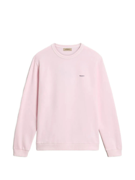  Woolrich Sudadera Teñida - Rosa 