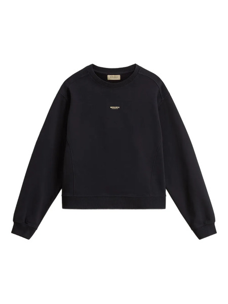  Woolrich Top Con Cuello Redondo - Negro 
