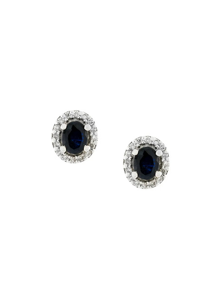  Wouters & Hendrix Gold Pendientes De Apliques - Azul 