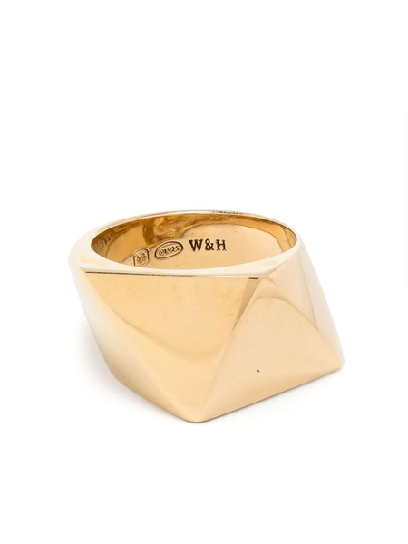  Wouters & Hendrix Triangles Ring - Dorado 