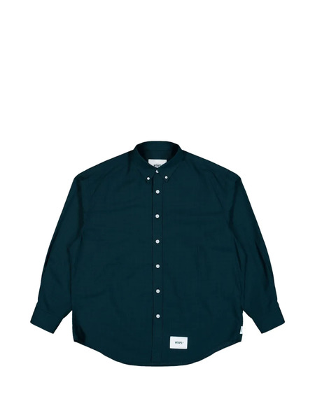  Wtaps Camisa Bd 07 Con Botones - Verde 