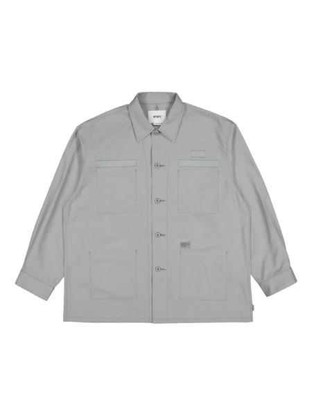  Wtaps Camisa Con Bolsillos - Gris 
