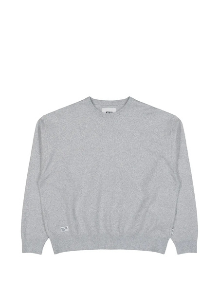  Wtaps Jersey Con Cuello Redondo - Gris 