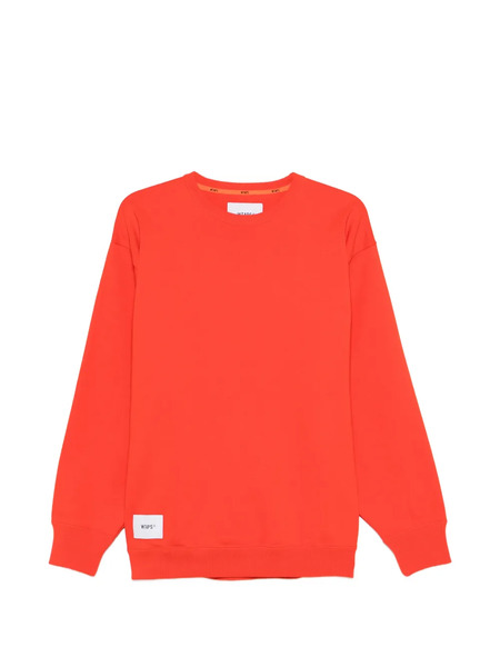  Wtaps Sudadera Con Parche Del Logo - Naranja 