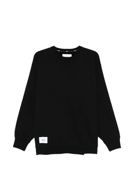  Wtaps Sudadera Con Parche Del Logo - Negro 