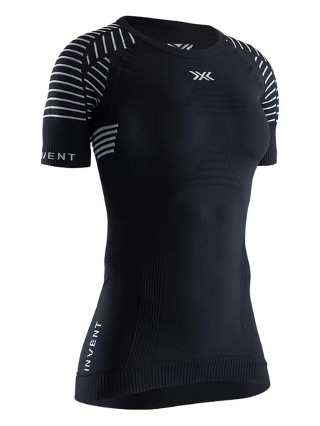  X Bionic Camiseta A Rayas - Negro 