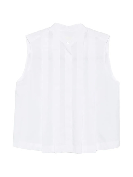  Xacus Camisa Plisada - Blanco 