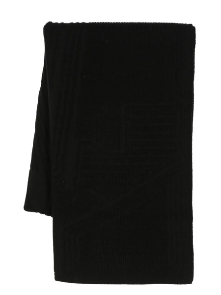  Y-3 Bufanda Engineered Con Logo En Relieve - Negro 