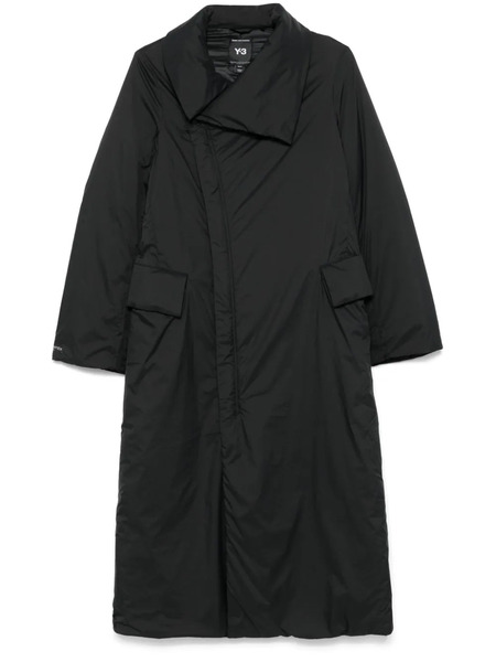  Y-3 Plumífero Con Botones - Negro 