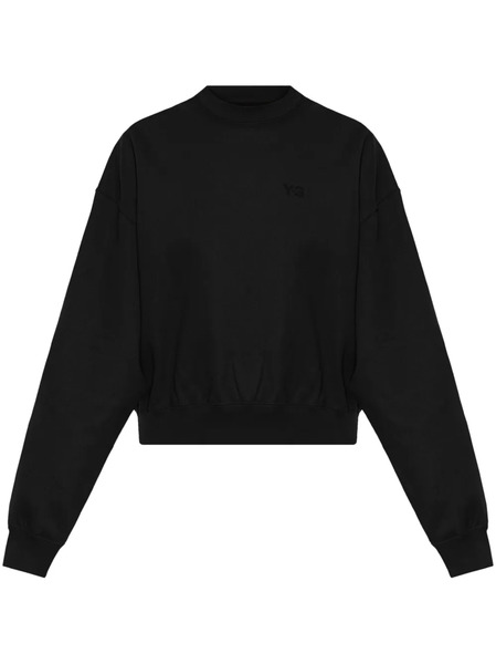  Y-3 Sudadera Con Logo Estampado - Negro 