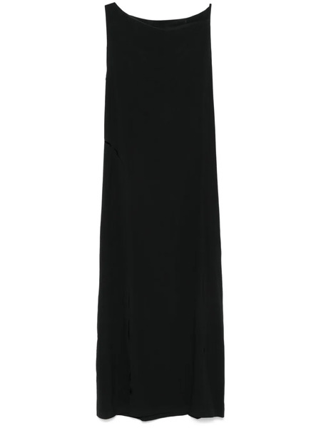  Y-3 Vestido Largo Slit - Negro 
