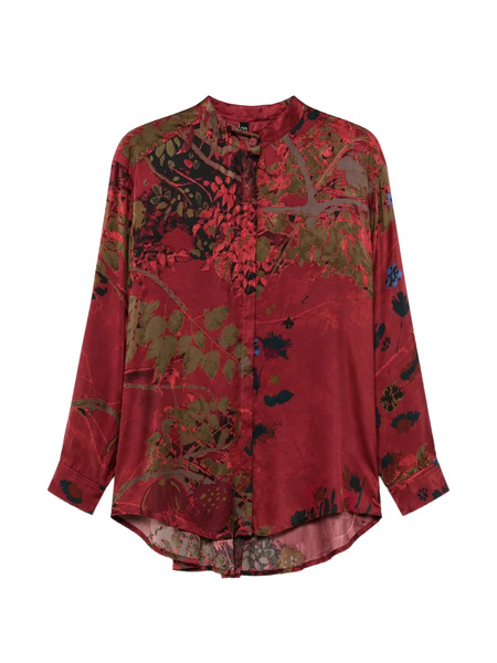  Yavi Camisa Con Estampado Floral - Rojo 