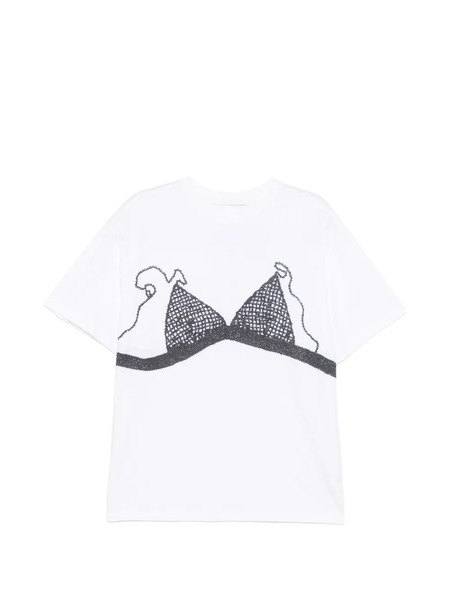  Ych Camiseta Con Estampado Gráfico - Blanco 