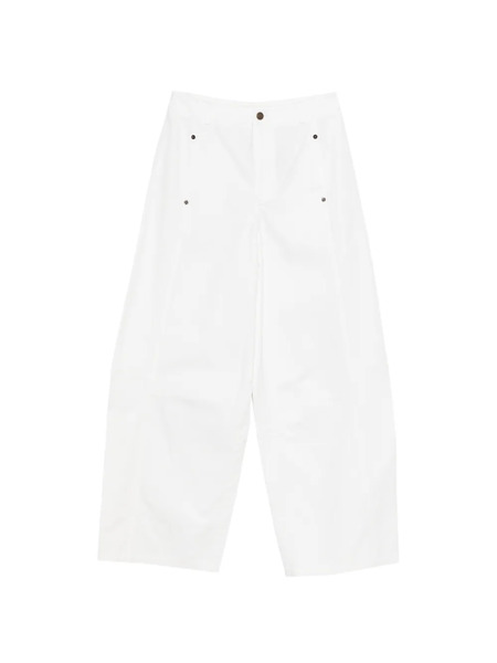  Yerse Pantalones Capri - Blanco 