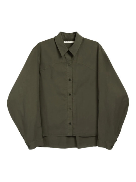  Ymc Camisa Kengo Con Botones - Verde 
