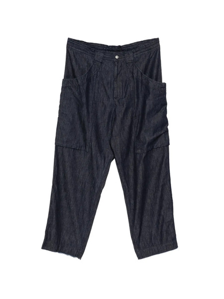  Yohji Yamamoto Vaqueros De Sarga De 6oz - Azul 