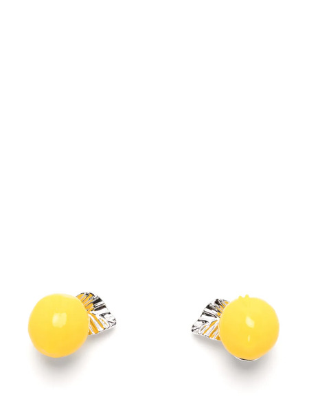  Yvmin Pendientes Con Forma De Limón - Amarillo 