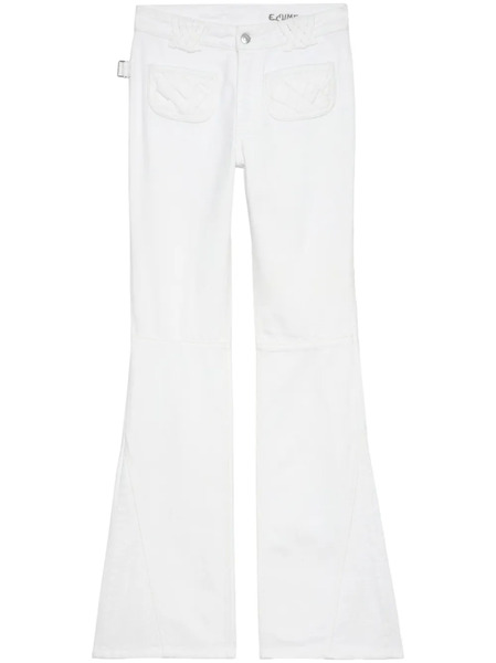  Zadig&voltaire Vaqueros Acampanados - Blanco 