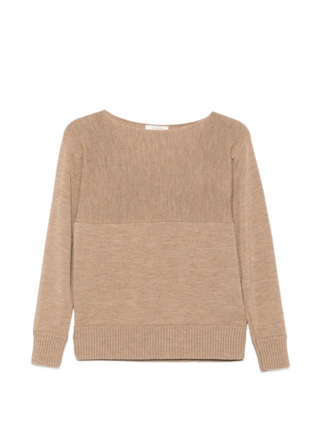  Zanone Jersey Con Cuello Barco - Marrón 
