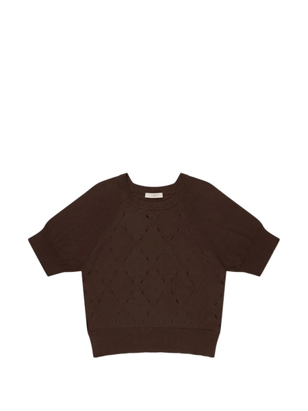  Zanone Jersey De Algodón - Marrón 