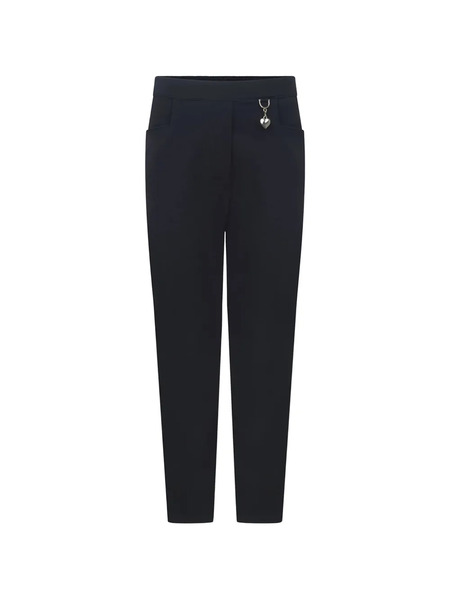  Zeco Schoolwear Kids Pantalones Con Aplique De Corazón - Azul 
