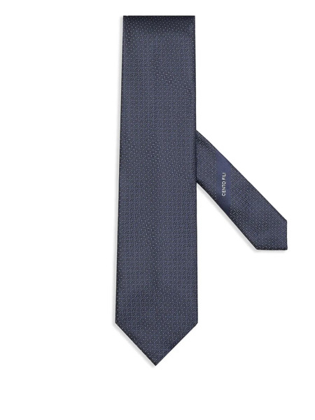  Zegna Corbata De Seda - Azul 