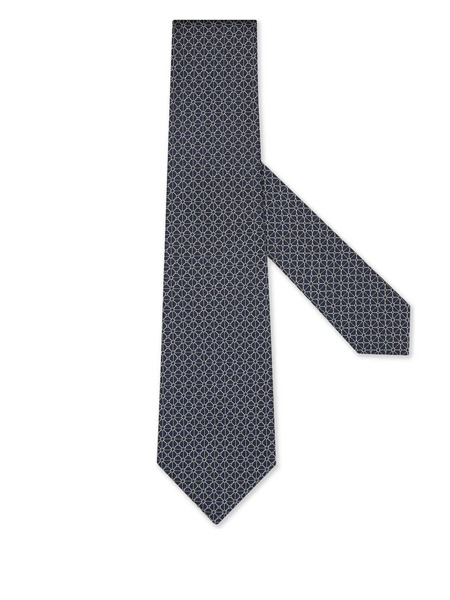  Zegna Corbata De Seda - Azul 