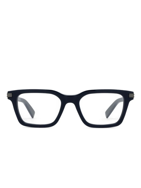  Zegna Gafas Con Montura Rectangular - Azul 