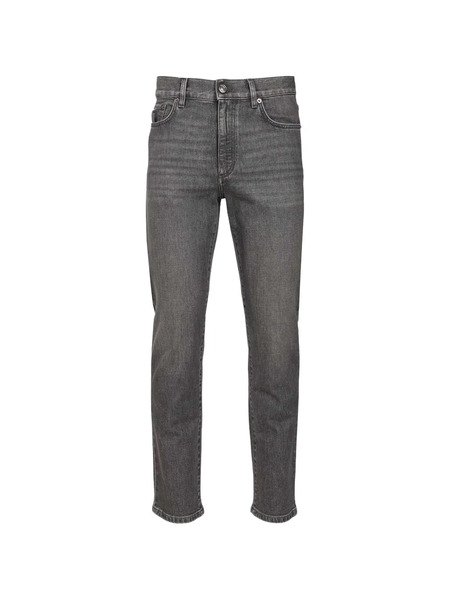  Zegna Vaqueros Con Bolsillos - Gris 