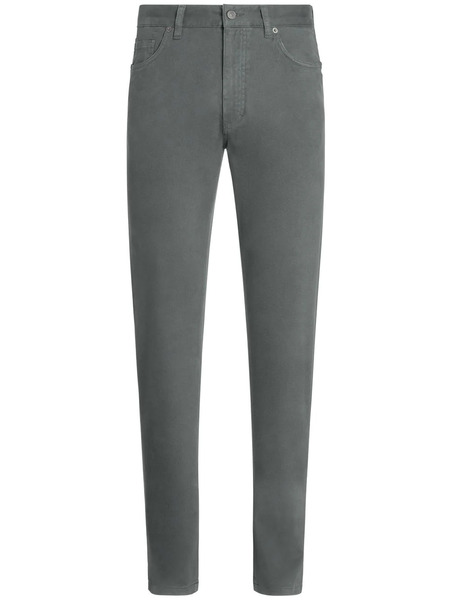  Zegna Vaqueros Slim Roccia - Gris 