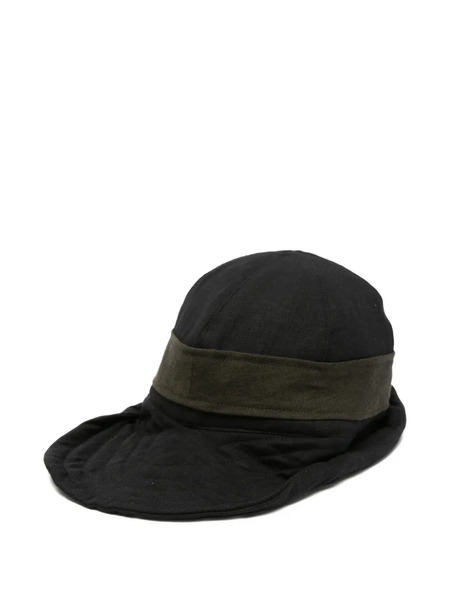  Ziggy Chen Gorro Con Ribete En Contraste - Negro 