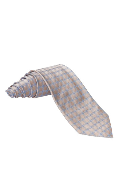  Zilli Corbata Con Estampado Windowpane - Rosa 