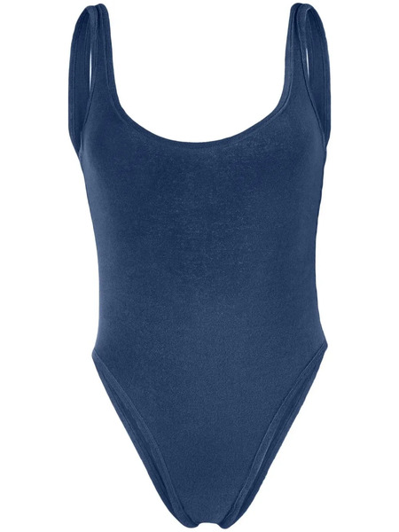  Zimmermann Body High Tide Con Cuello Redondo - Azul 
