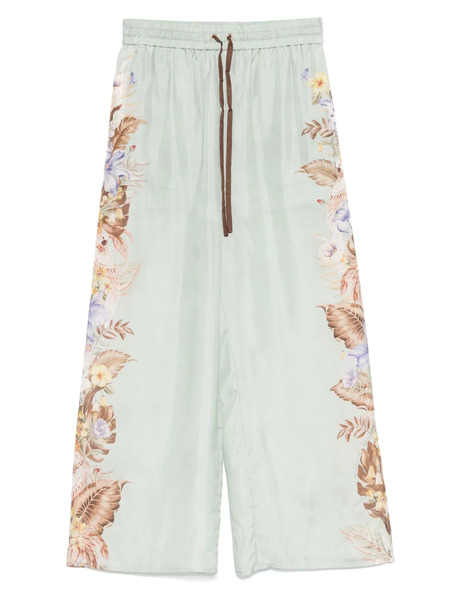  Zimmermann Pantalones Coco - Verde 