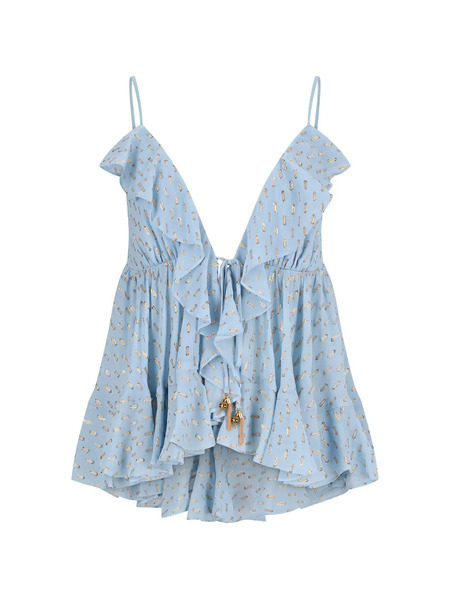  Zimmermann Top Daylight - Azul 