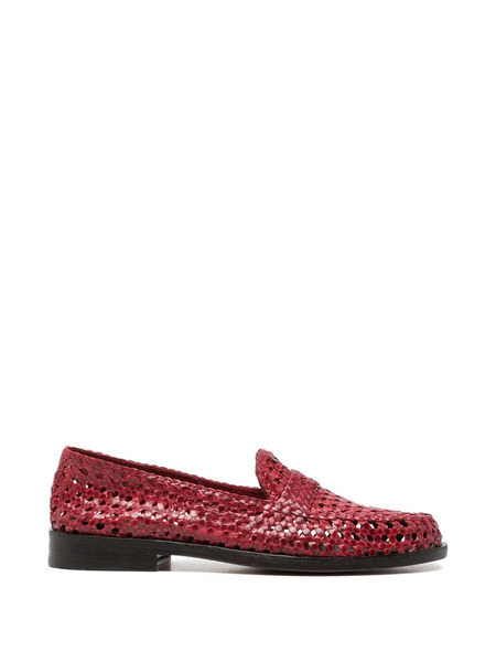  Zolfo Mocasines Tejidos - Rojo 