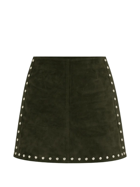  Zut Falda Tellier Con Apliques - Verde 