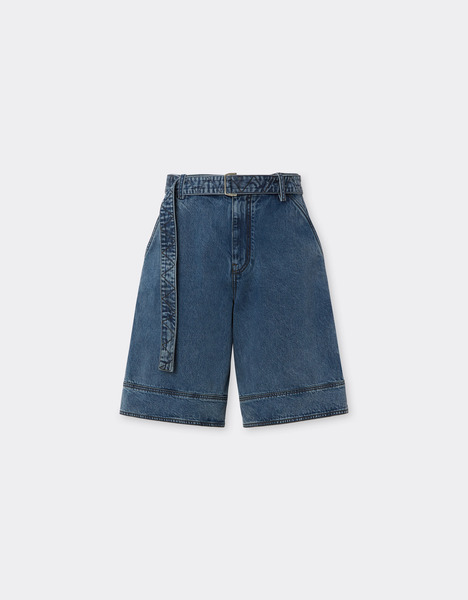 Ferrari Bermudas Vaqueras - Male Pantalones Denim 34 