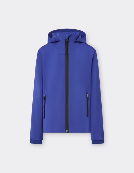  Ferrari Chaqueta De Tejido Técnico Con Capucha Y Escudo De Ferrari -  Chaquetas Y Sudaderas Azul Bebé 2y 